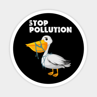 stop pollution Magnet